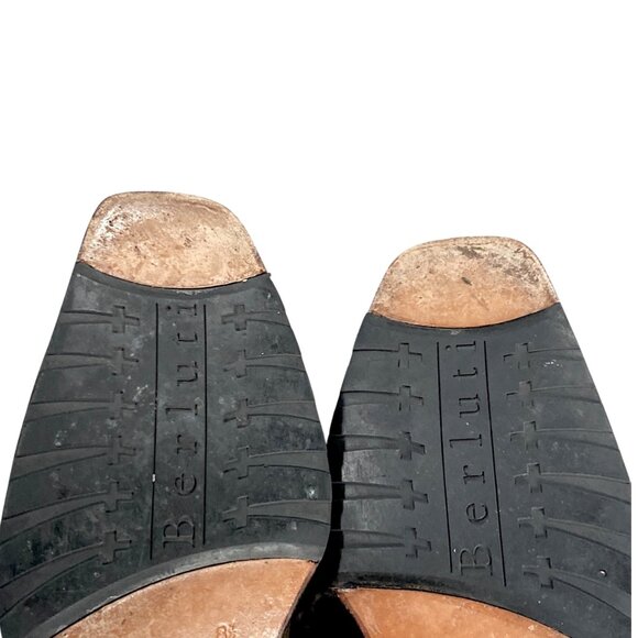 Berluti Shoes Mens US 9.5 UK 8.5 Brown Suede Loafer Silk Tassel Europe Elegant main image 10